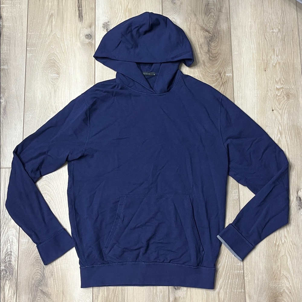 Greyson Mens Gotham Hoodie Navy Sweatshirt Size Small